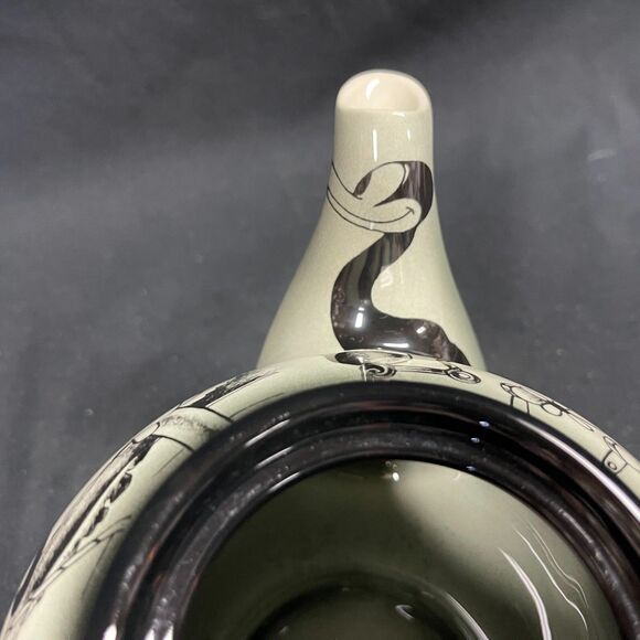 Disney Showcase Collection Teapot Cardew Design Steamboat Willie Tea Coffee - Picture 7 of 10